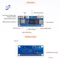 A19E-For Orange Pi Zero 2W 1GB RAM DDR4 Mini PC Allwinner H618 Orange Pi Zero 2W Wifi Bluetooth SBC Single Board Computer