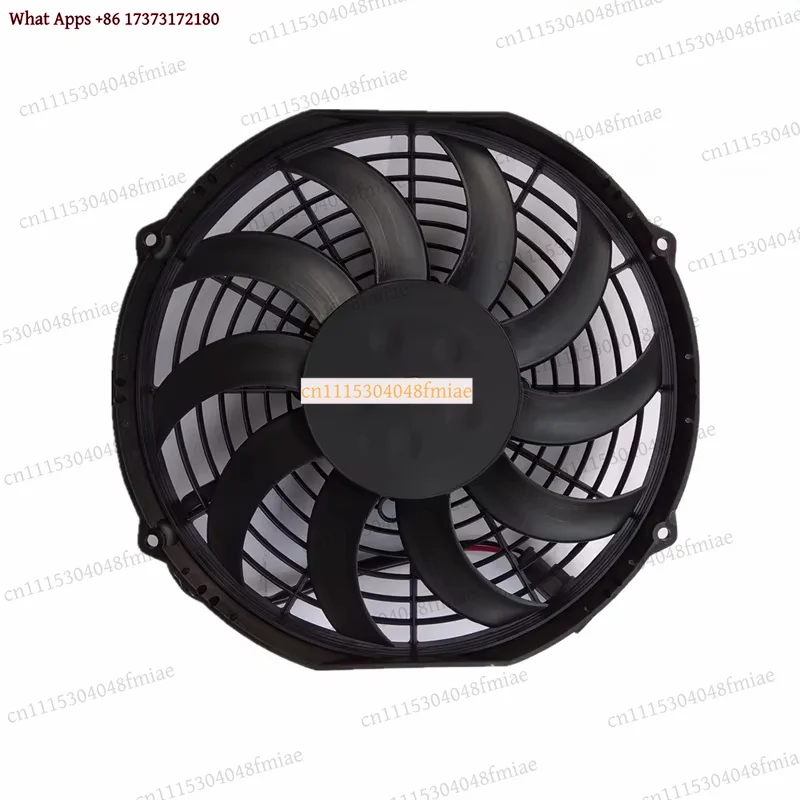 SPAL 10 Inch 160W 3300RPM IP68 Waterproof Radiator Cooling Fan for Bus Refrigerated Truck