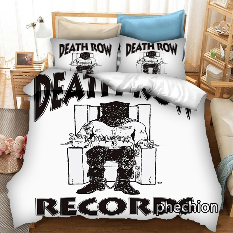 phechion DEATH ROW 3D Print Bedding Set Duvet Covers Pillowcases One Piece Comforter Bedding Sets Bedclothes Bed K572