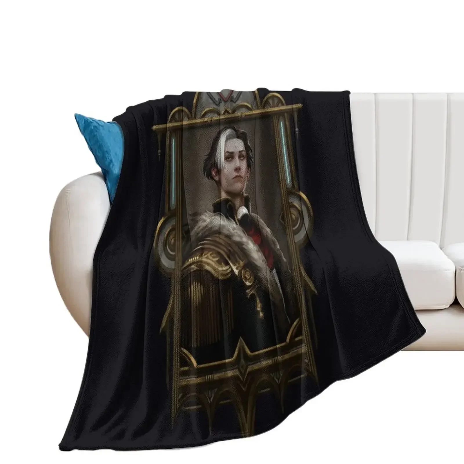 Solus zos Galvus framed portrait Throw Blanket Kid'S Luxury Blankets