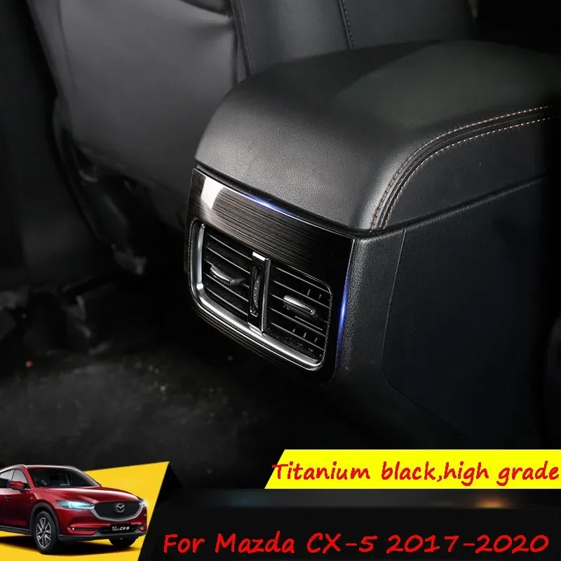 

For Mazda CX-5 CX5 2017-2022 Accessories Car Armrest Rear Air Conditioner Outlet Panel ES(Origin)