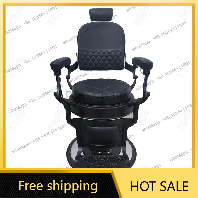Factory Direct Sales Hairdressing Shop Chair Lifting Hairdressing Stool Perm Dyeing Seat