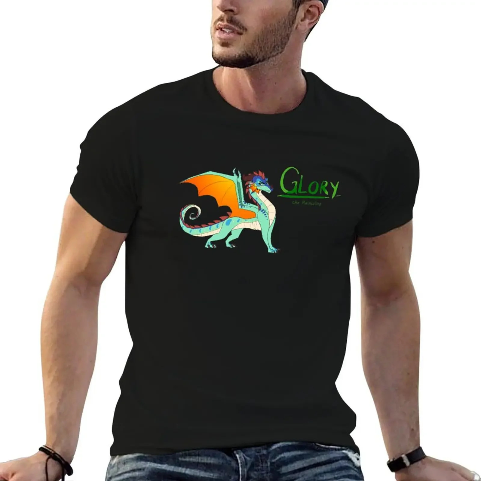 Glory the RainWing - Wings of Fire T-Shirt animal prinfor boys boys whites sweat mens champion t shirts