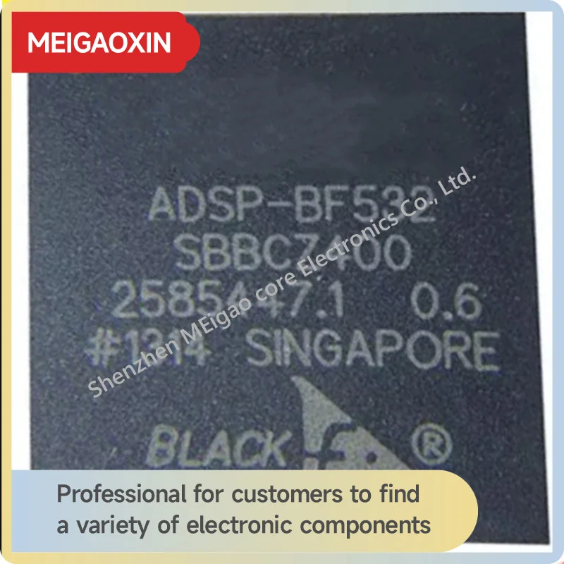 1PCS/LOT ADSP-BF532SBBCZ400 ADSP-BF532SBBCZ ADSP-BF532 BGA160 Digital signal processing chip