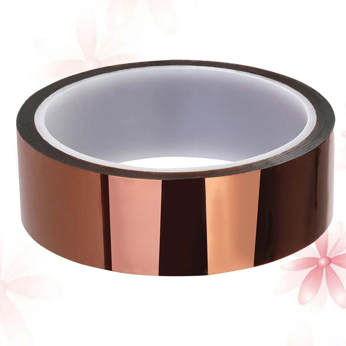 

30Mm*33M Tape Heat Resistant Polyimide Adhesive Tawny High Temp Insulation For Pcb Soldering Electronic Use