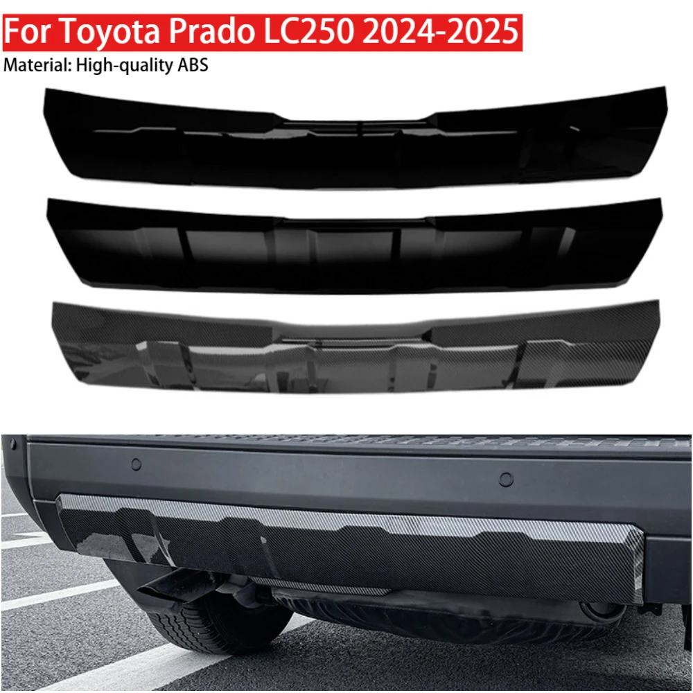 

Задний бампер, сплиттер, спойлер, защита багажника, нижняя защита, накладка для Toyota Prado LC250 2024-2025