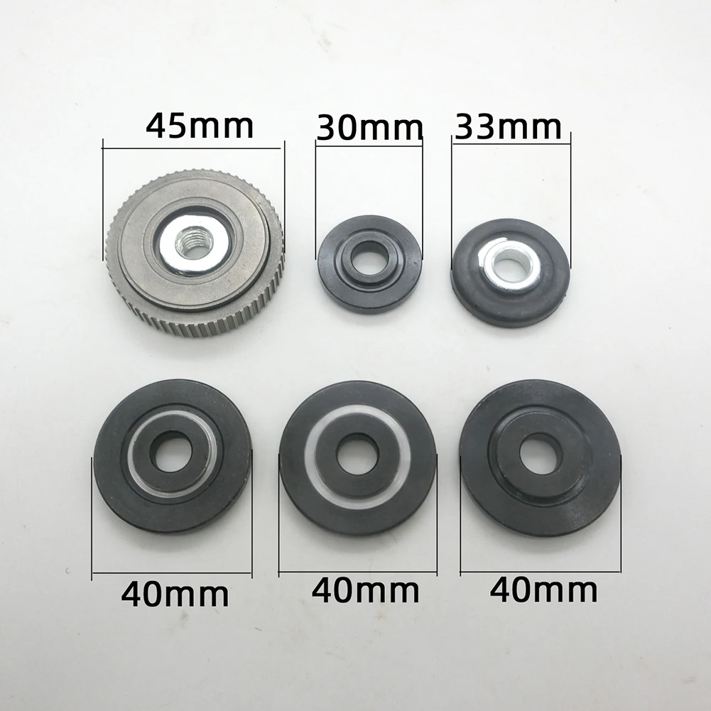 For M10 Quick Release Grinder Pressing Plate Angle Grinder Flange Nut Clamping Power Chuck Tools Parts