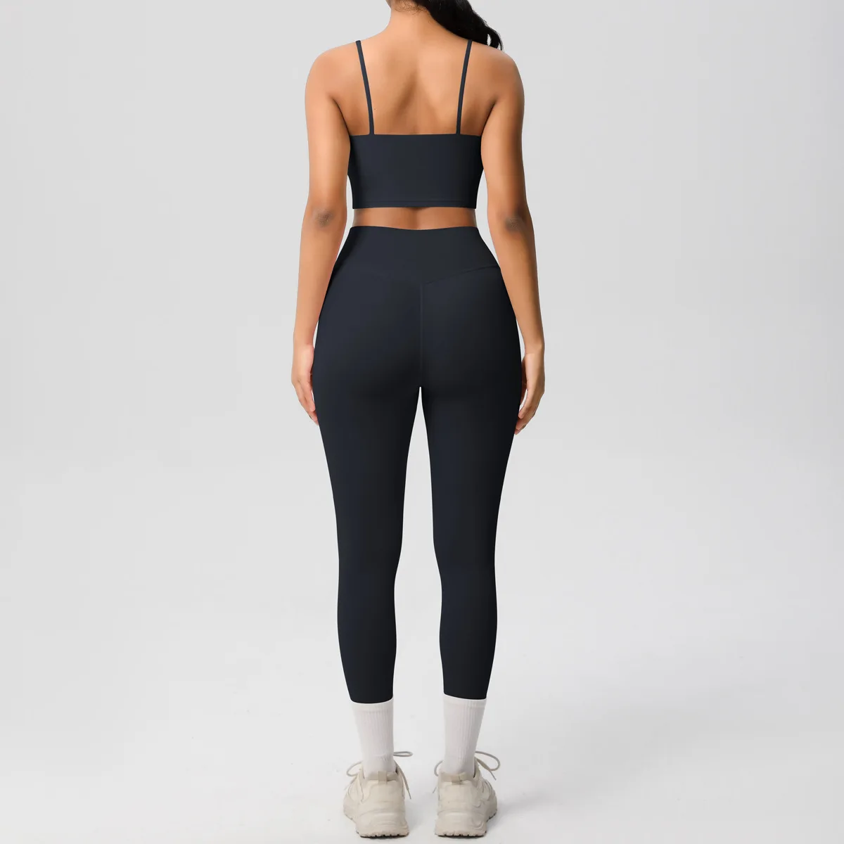 

JUREN женский спортивный костюм из 2 предметов, костюм для йоги, тренировочный спортивный бюстгальтер без рукавов для спортзала, леггинсы для похудения, спортивный комплект для йоги