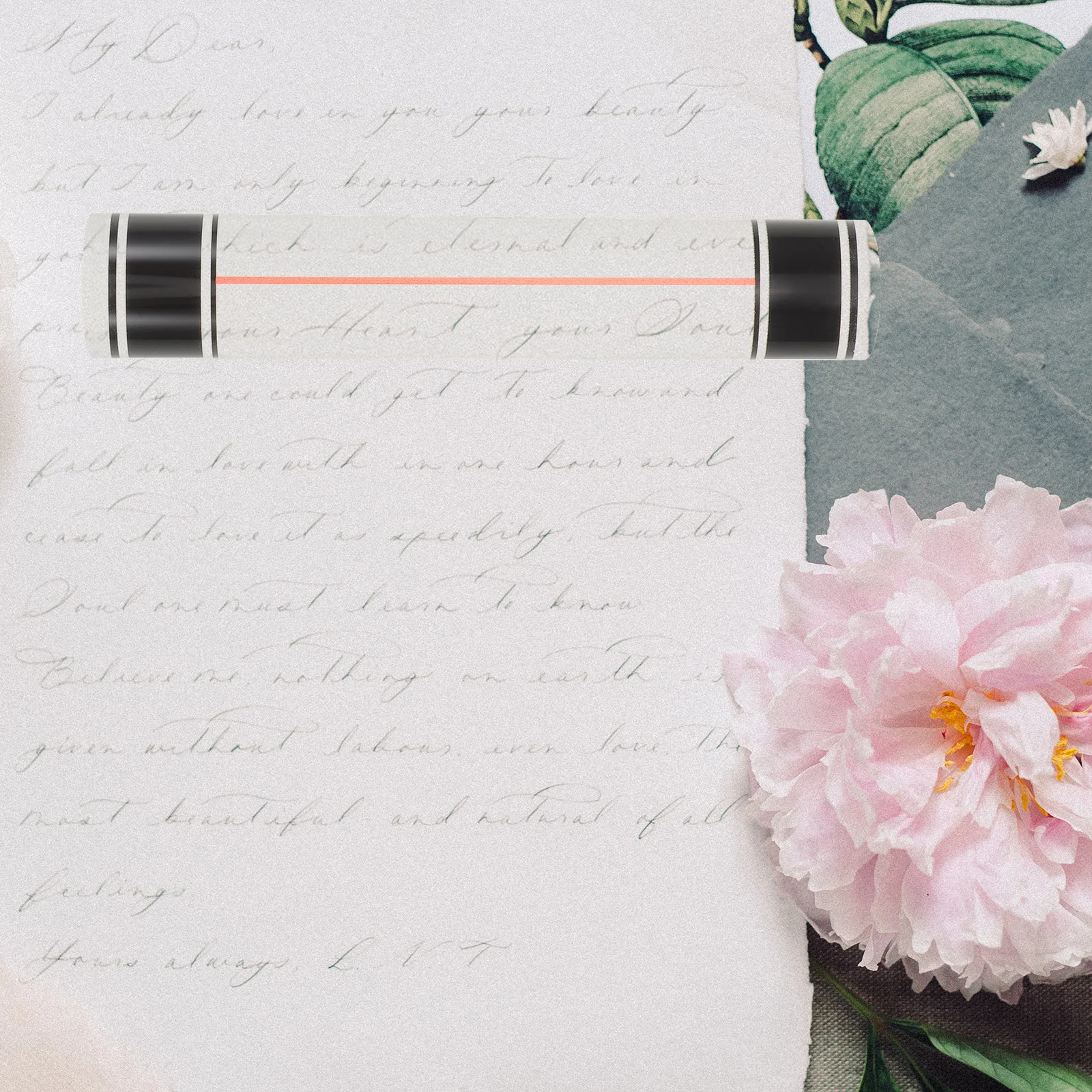 Regla de aumento acrílica, escala de lectura transparente 3X para libros, mapas, planos, herramienta de lupa de línea, estudiantes mayores, profesionales