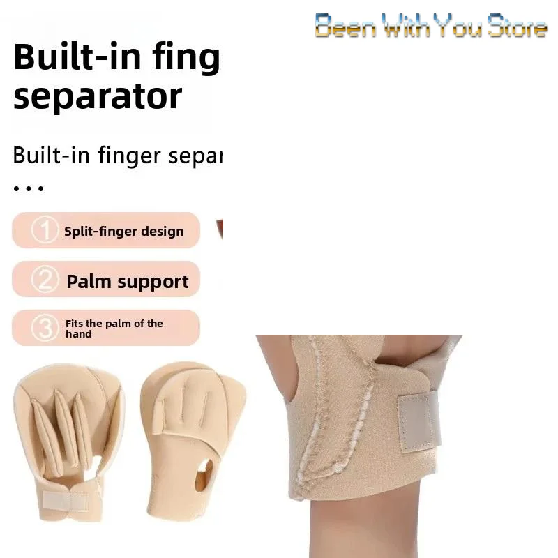 1/2PCS Hand Pad Model Built-in Finger Separator Hand Brace Support Orthopedic Wrist Rest Arthritis Rehabilitation Hand Pad
