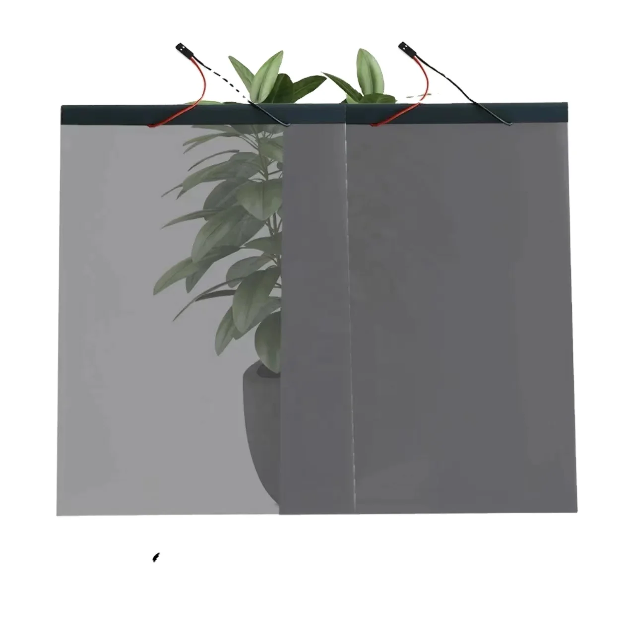 

Self Adhesive DC12v Black Smart Tint Glass Film Pdlc Smart Film for Car Window