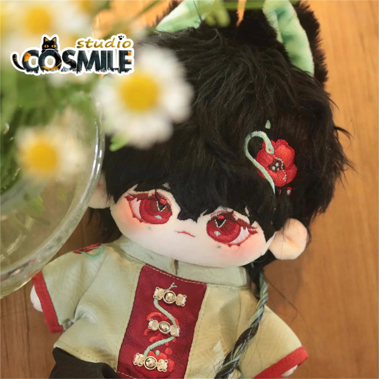 No Attributes Cool Guy Shikigami Devil Akuma Monster Oni Immortals Plushie Feng Stuffed Toy 20cm Plush Toy Doll Body Gift MH Sa