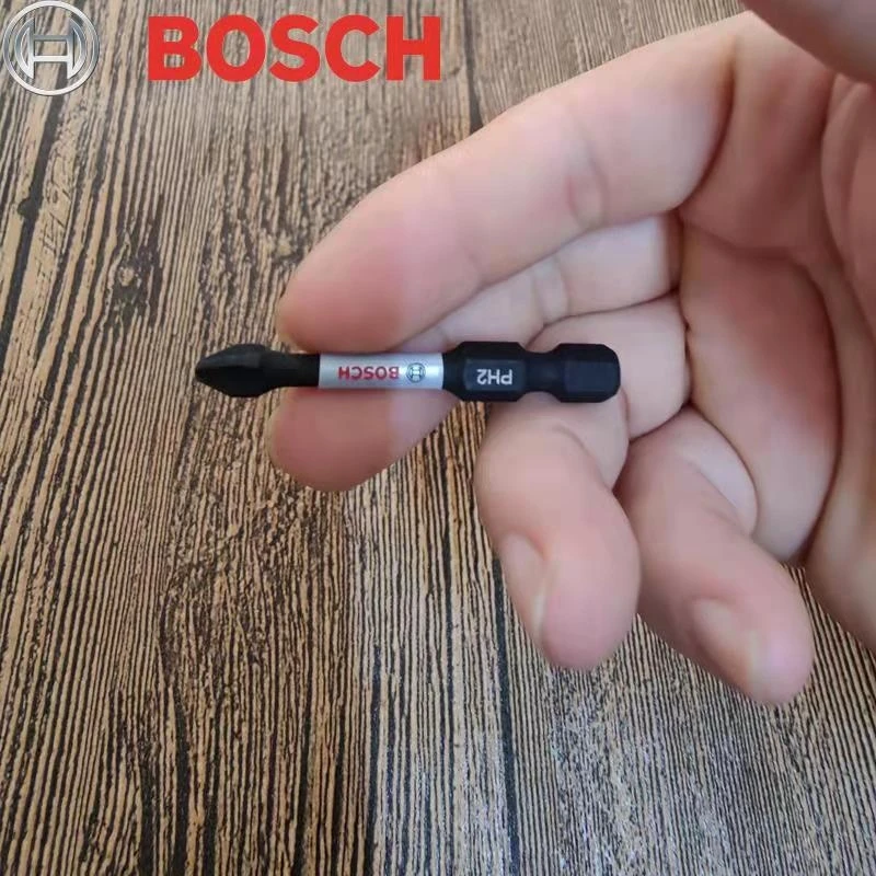 Bosch phillips #2 impacto resistente screwdriving bit 50mm ph2 profissional broca bit bosch go 2 mais forte precisão projetada dicas