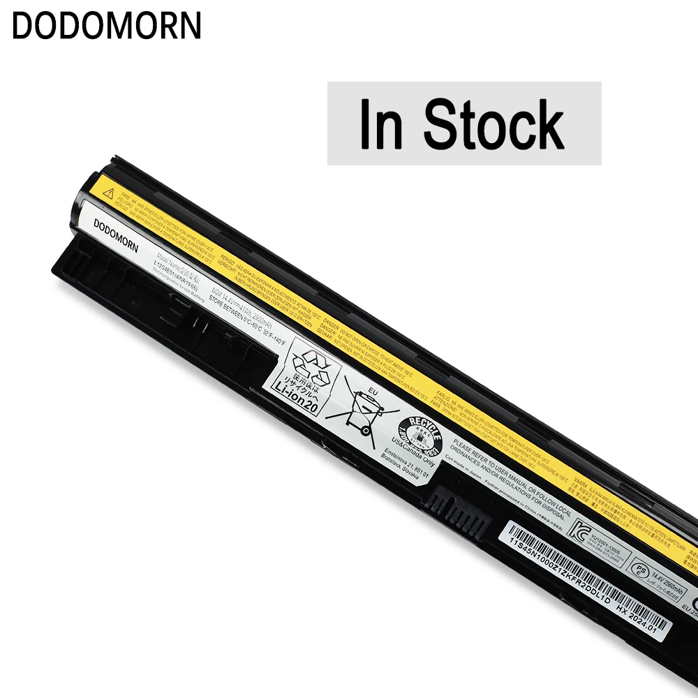 Imagem -04 - Dodomorn-bateria do Portátil para Lenovo Ideapad Bateria do Portátil G400s G405s G410s G500s G505s G510s S410p S510p Série Z710 L12s4e01