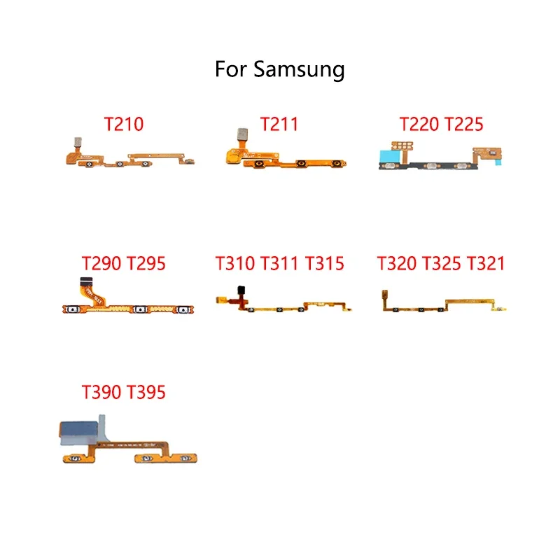 Power button switch volume button on/off flex cable for Samsung T290 T295 T211 T210 T220 t225 T310 t315 t325 T320 t390 t395