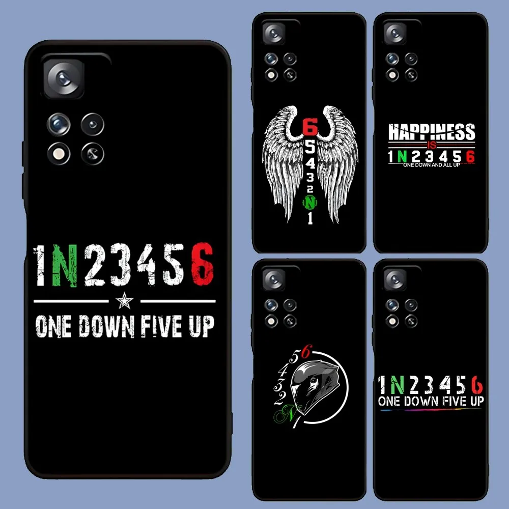 

1N23456 Motorcycle Phone Case For Samsung Galaxy A13,A21s,A22,A31,A32,A52,A53,A71,A80,A91 Soft Black Cover