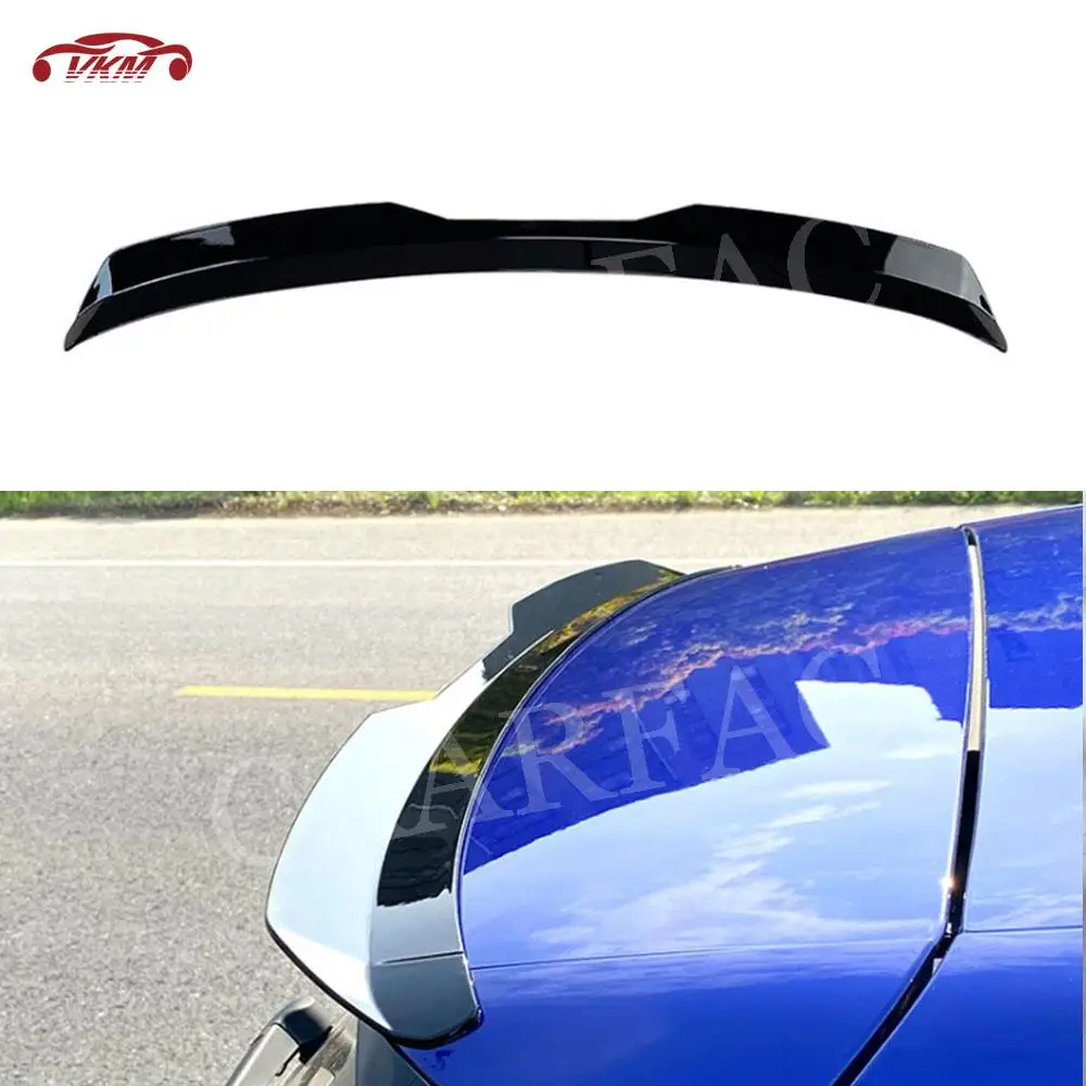 

ABS Gloss Black Car Accessorise Rear Roof Spoiler Lip Wings For VW Volkswagen Golf 8 Mk8 2020 UP