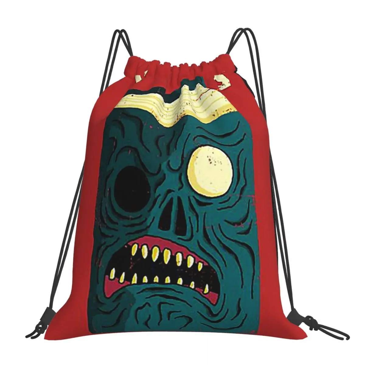 Reading Is Fun Backpacks Casual Portable Drawstring Bags Storage Bag Book Bags For Travel School