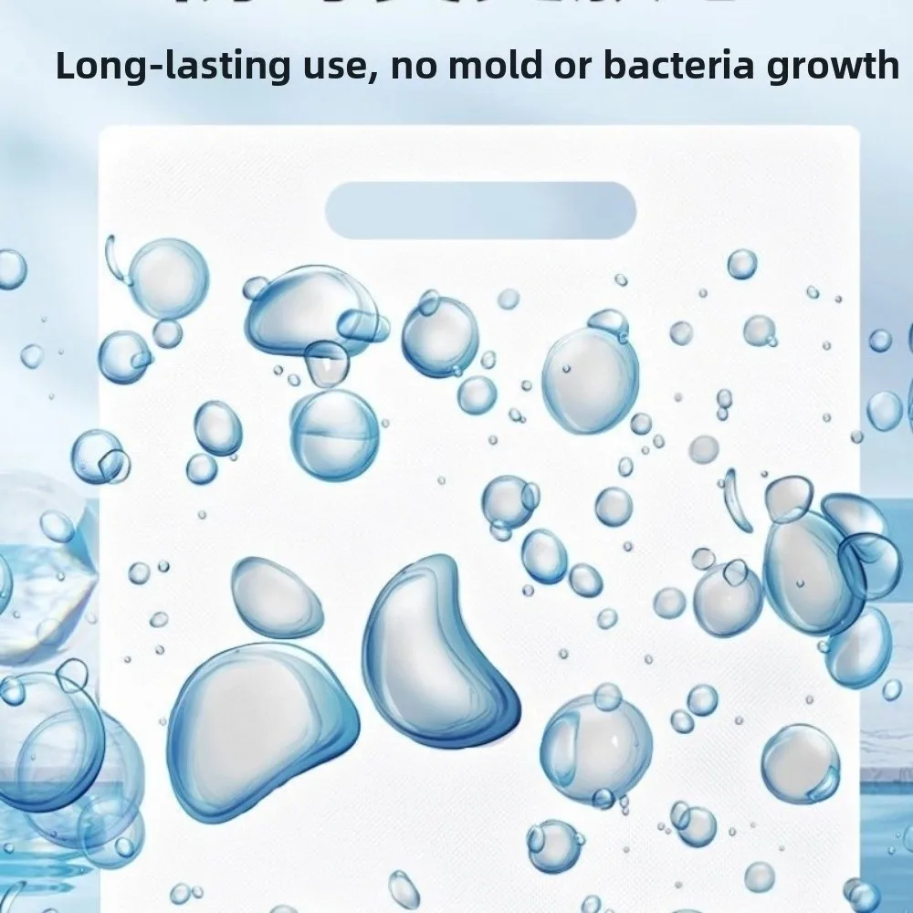 

Утолщенная пластиковая разделочная доска, противоскользящая прямоугольная панель, устойчивая к плесени, кухонная двухсторонняя разделочная доска для домашнего использования