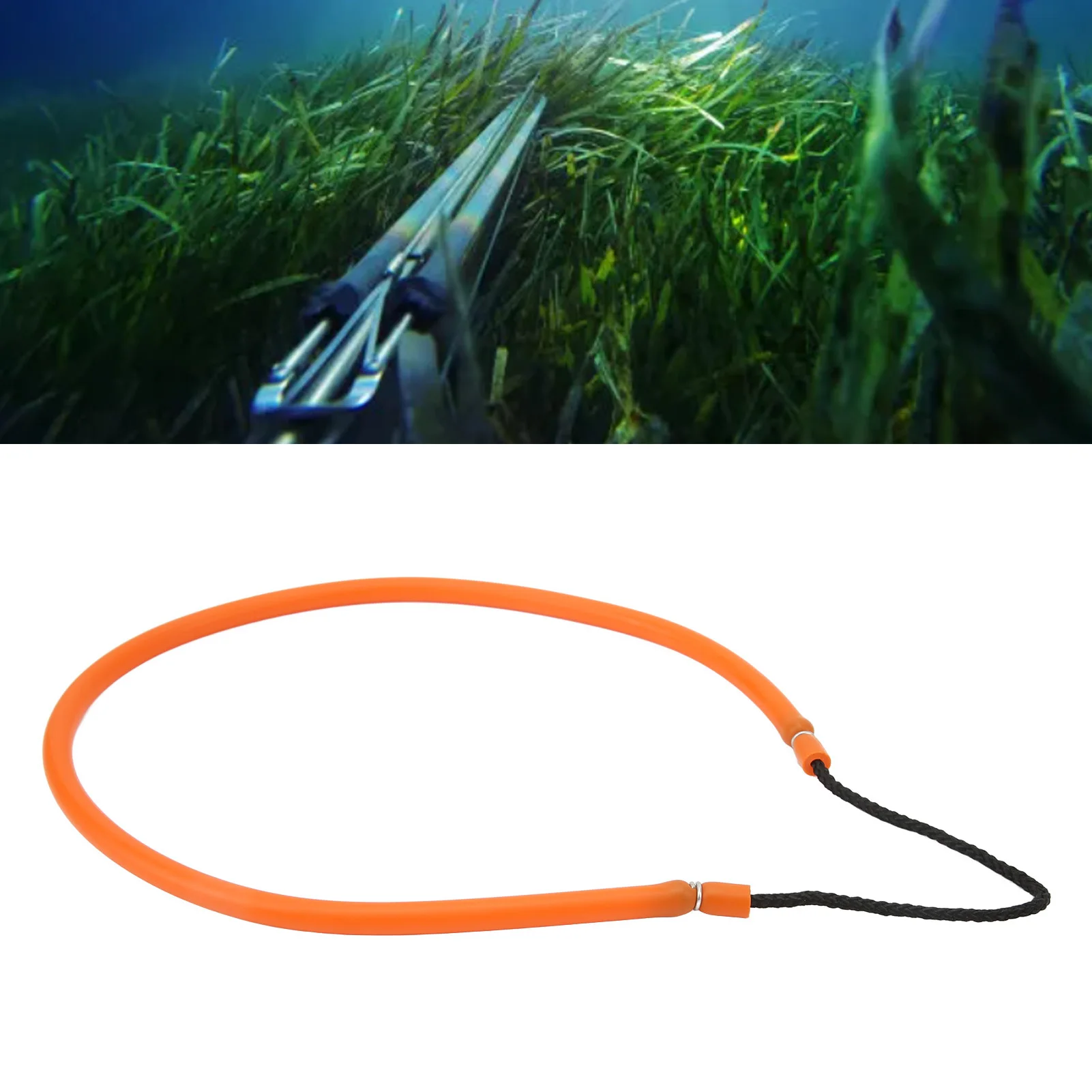 Shooting Pole Spear Sling 5x10mm Latex Band Accessory For Fishing Latex Tube Fish Shooter Elastic Tube Pole Spear Sling