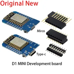 ESP8266 ESP-12 ESP-12F ESP12F CH340G CH340 V2 USB For WeMos D1 Mini WIFI Development Board NodeMCU Lua IOT Board 3.3V With Pins