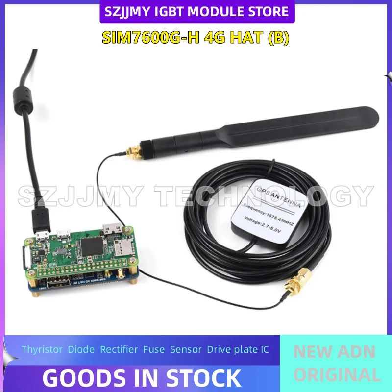 

Raspberry Pi 4G IoT Module Expansion Board SIM7600G-H Global Multi band GNSS Module NEW ORIGINAL IN STOCK