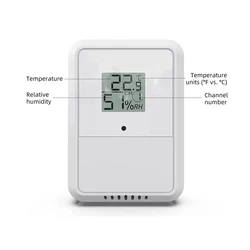 Wetter Wireless Indoor Outdoor 8-Kanal-Thermohygrometer Ferns ensoren Wetters tat ionen Sensor hinzufügen