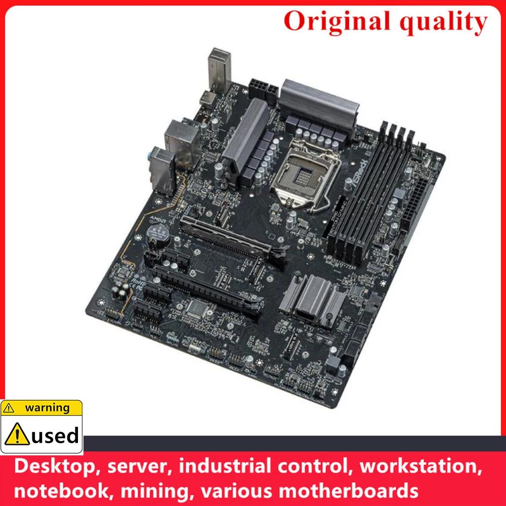 Used For ASROCK Z590 Phantom Gaming 4 Motherboards LGA 1200 DDR4 128GB Intel Z590 Desktop Mainboard M.2 NVME SATA III USB3.0