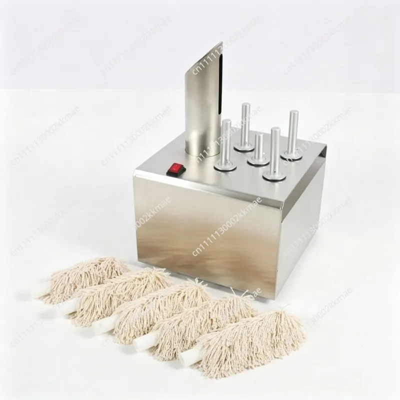 Commercial Electric Five-head Cup Cleaner High-efficiency Cleaning and Polishing Cup Cleaner for Banquets