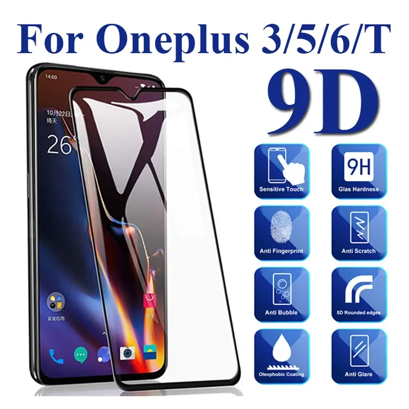 

Phone Screenprotector Case for OnePlus 3 3T 5 5T 6 6T Nord Screen Protector for OnePlus 7 7T 8T N10 N100 Temper Protective Glass