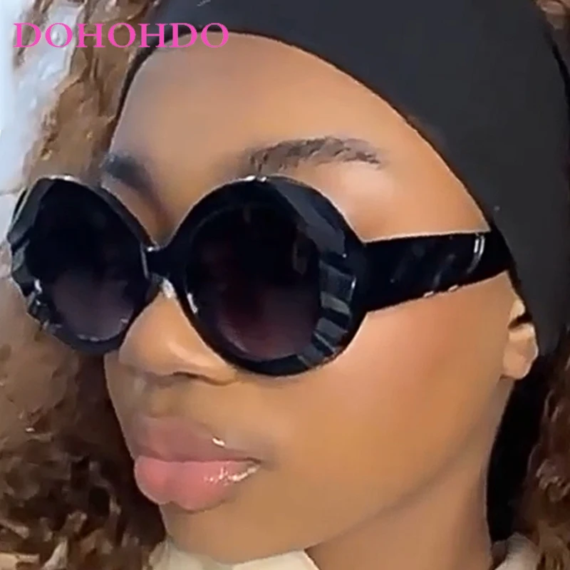 

2025 Oversized Round Sunglasses Women Steampunk Retro Luxury Designer Men Sunglass Outdoor Summer Traveling Eyewear Lentes UV400