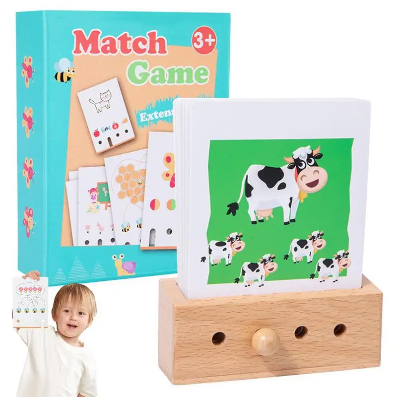 

Preschool Early Education Cards Toddler Learning Flashcards Game Early Learning Education Toy Animal Word Games For Children