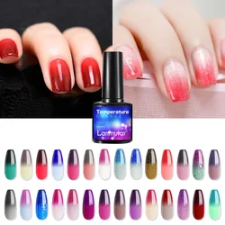 7ml Temperature Color Changing Thermal Nail Polish Fast Drying Water-based Gradient Nail Varnish Manicure Supplies Nail Art