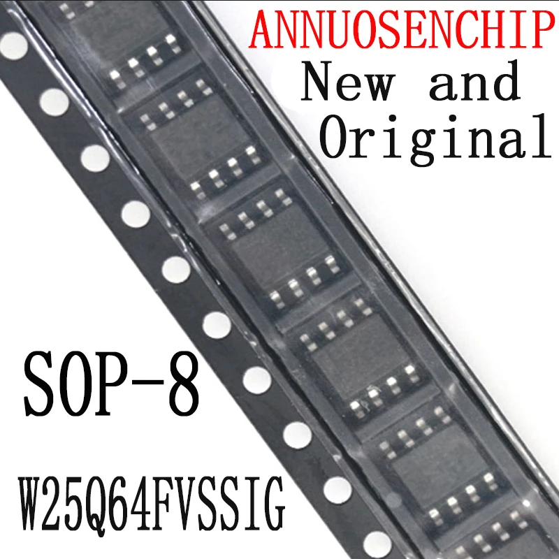 

100 шт. новые и оригинальные SOP8 W25Q64 SOP 25Q64FVSSIG SMD W25Q64FVSIG 25Q64FVSIG SOP-8 W25Q64FVSSIG