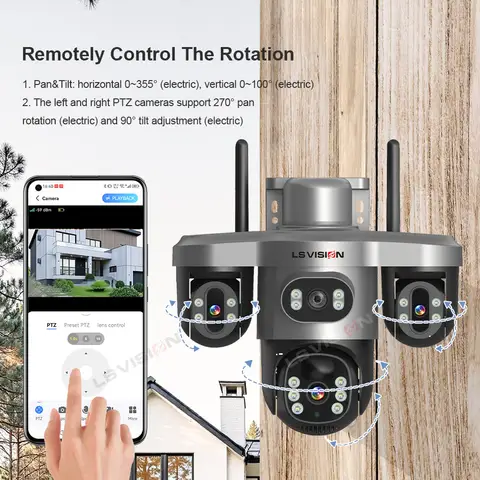 10 best sales वाईफ़ाई कैमरा आउटडोर सौर - №8