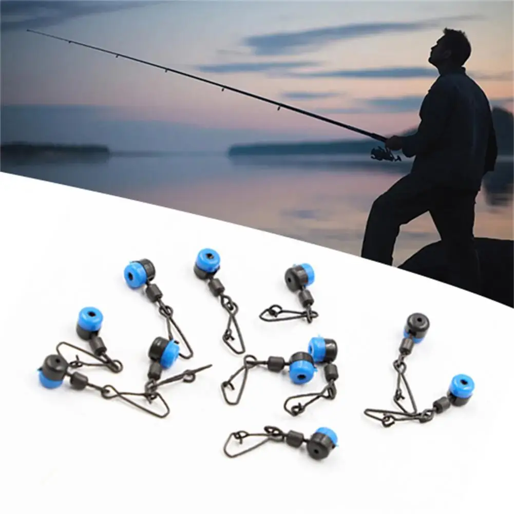 Feeder Bead Link Swivels Float Space Beans Carp Match Pole Fishing Quick Change Beads Fishing Tackle Hook Fishing Accessories