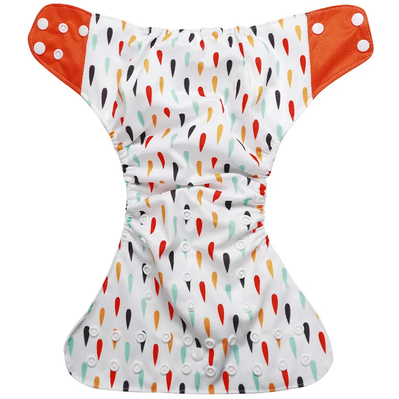 Nieuwe 1 Stuk Wasbare Milieuvriendelijke Doek Luier Verstelbare Nappy Herbruikbare Luiers Fit 0-3years 3-15Kg Baby