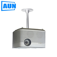 AUN Adjustable Projector Holder Ceiling Mount Max Length For Projector LED Proyector Beamer Mini Projector LS-302B