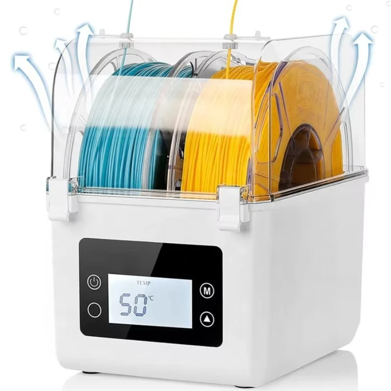 

Hot Selling Filament Dehydrator 3D Printer Spool Holder with Upgraded Fan, Dry Box for Keeping Filament Dry