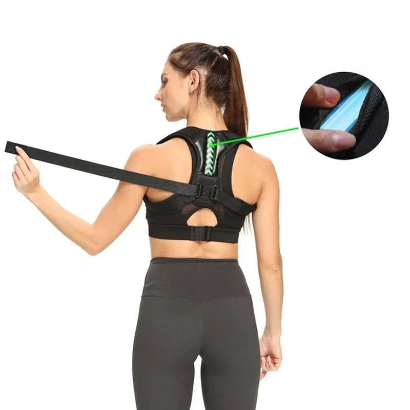 Adjustable Belt Back Shoulder Posture Corrector Clavicle Spine Support Home Office Sport Upper Back Neck Brace Reshape Your Body