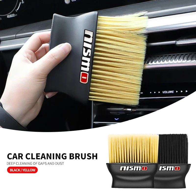 Car Interior Cleaning Tool Air Conditioner Air Outlet Cleaning Artifact Brush For Nismo Nissan Teana Skyline Juke X-trail Almera