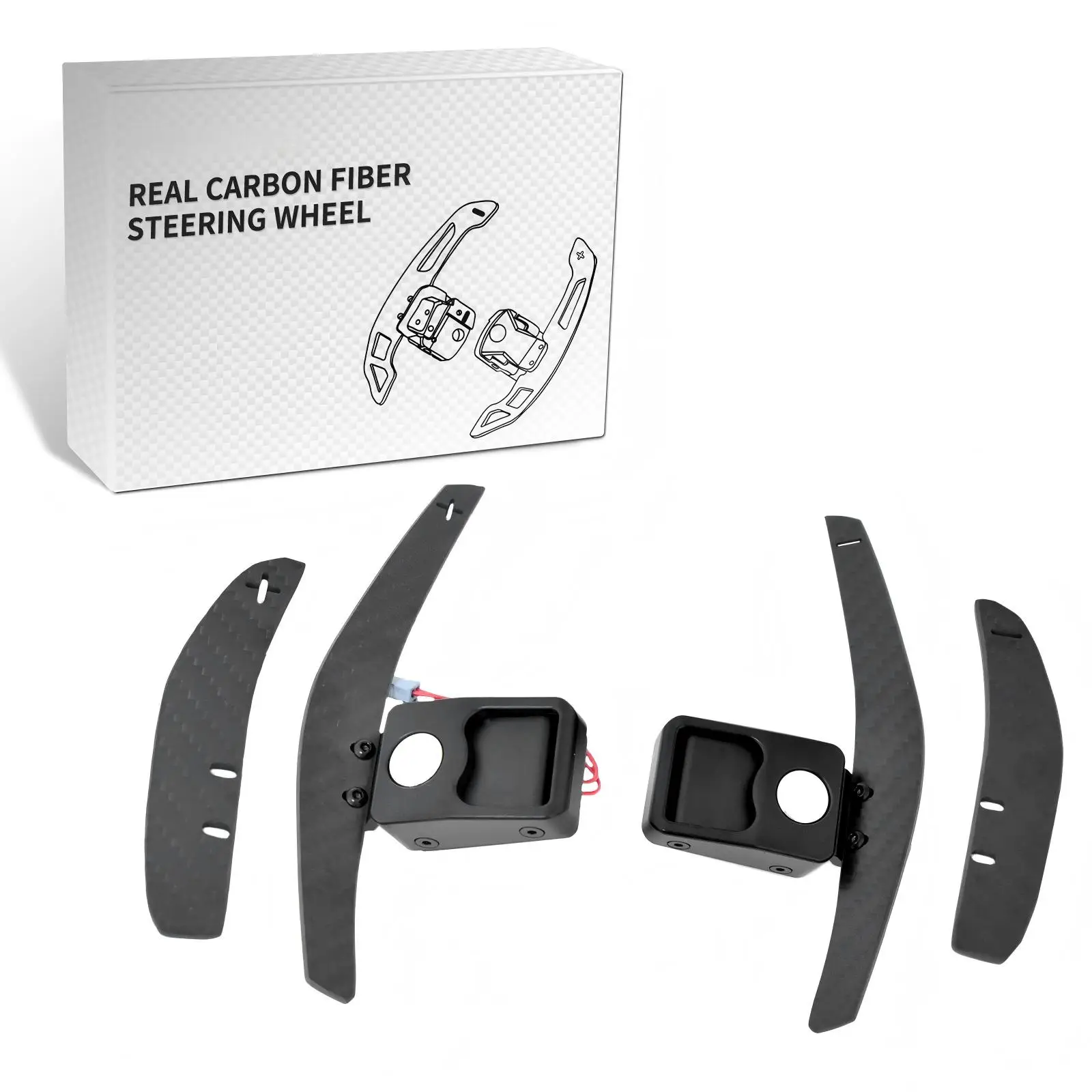 

Steering Wheel Magnetic Paddles Shifter for For BMW F-series M3 M5 M6 F20 F22 F23 F30 F33 F34 X1 F48 F15 F16 F25 F10 F07 F80 F87