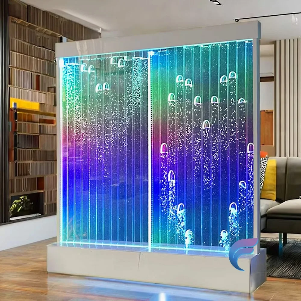 التخصيص. حار بيع ديكور داخلي الجدار ونافورة الماء جدار فقاعة الماء تصاميم الحائط ديكور المنزل