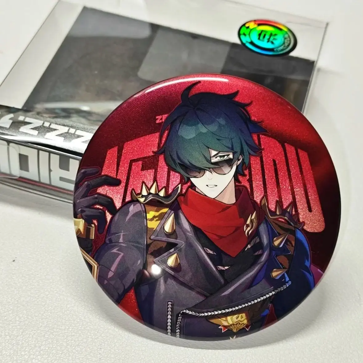 

Anime Zenless Zone Zero Lighter Cosplay Badge Pin Cartoon Round Brooch Pins Clothes Backpack Decoration Collectible Gifts
