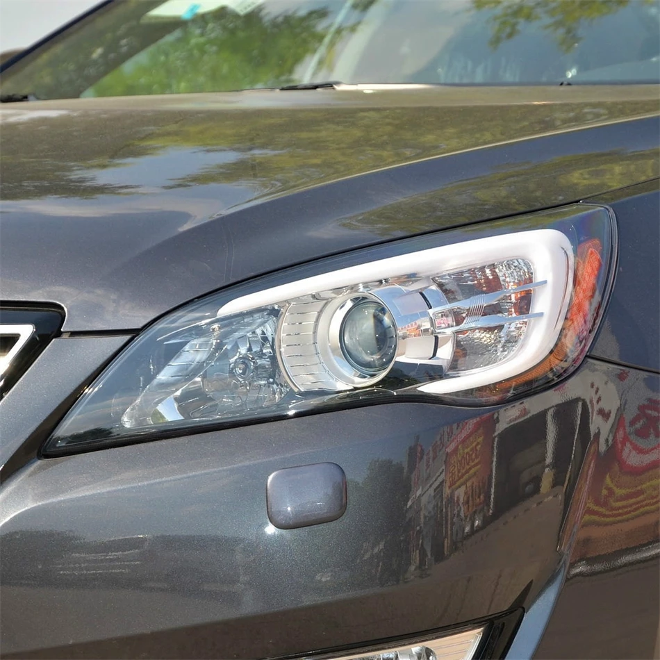 For Kia Cadenza 2011 2012 Car Gadgets Front Lamp Lens Glass Cover Car Front Headlight Lens Cover Lights Shell