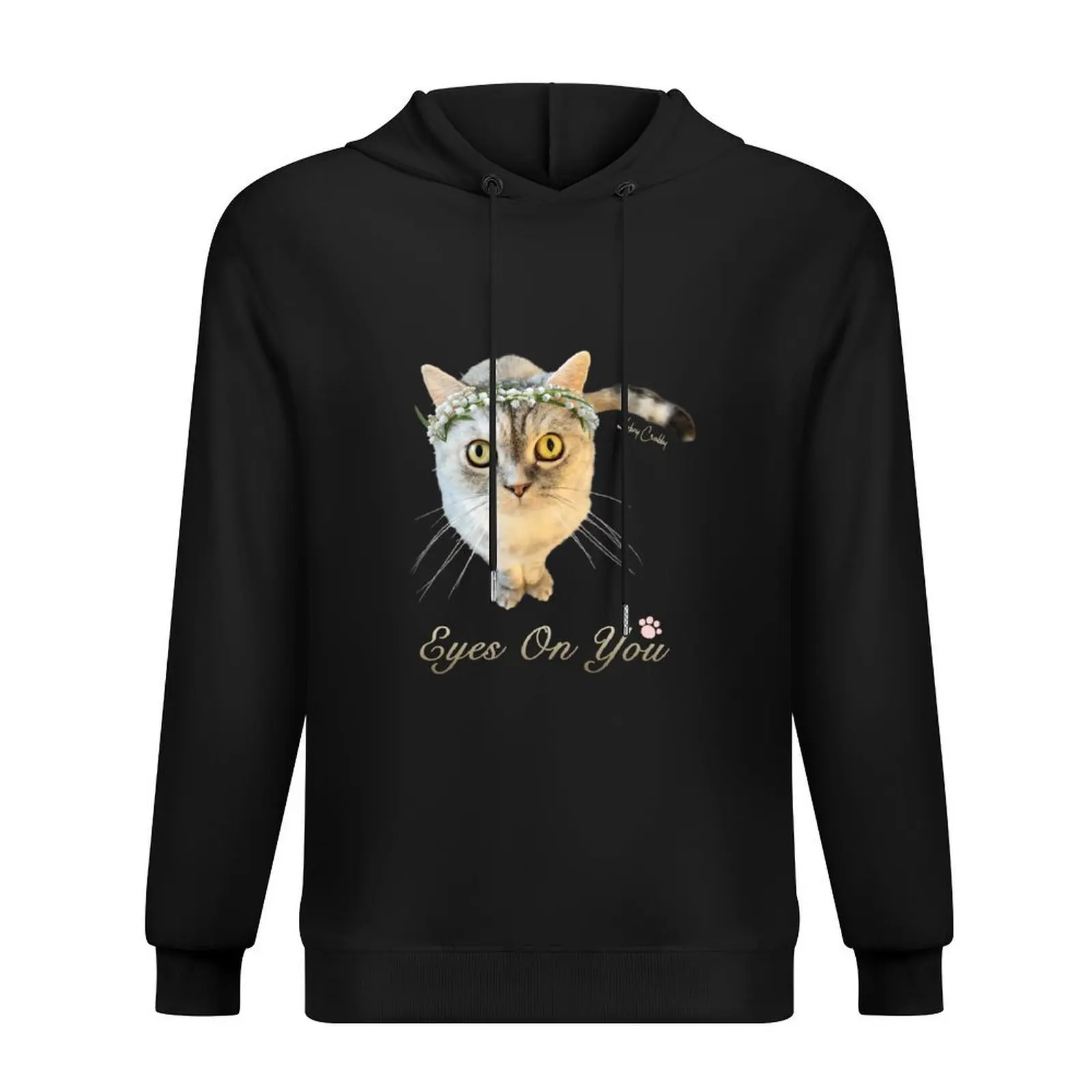 

Juboo Queen - Eyes On You *Paw* Hoodie men clothes graphic t shirts men men wear japanese style hoodies for
