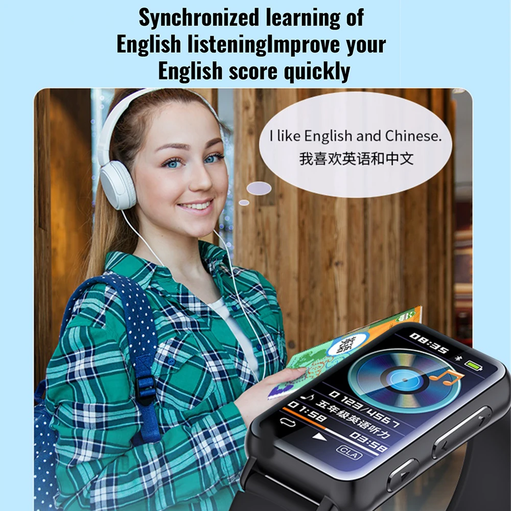 بلوتوث هد ساعة ذكية ، ساعة ذكية الموضة ، الفيديو ، الموسيقى ، هد ، إلغاء الضوضاء ، تسجيل الصوت ، الكتاب الإلكتروني ، عرض الصورة ، مشغل MP3 ، 1.47 "، جديد