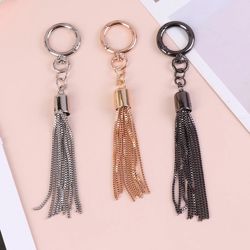 

[YU]Decoration Buckle Tassel Pendant Keychain Handbag Bag Purse Hardware Accessories Decor Tassel