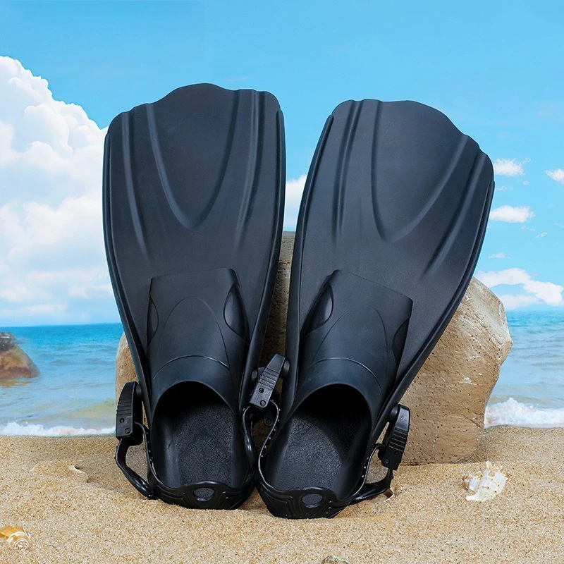 Flexible TPR Dive Foot Flippers, Light‑weight Underwater Accessory for Snorkeling Scuba Diving Water Recreation Use