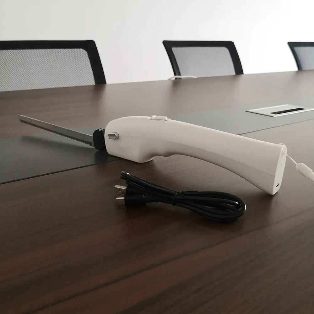 Portable Electric Cordless Knife for Bread and Meat Cutting